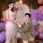แพรวพราว แสงทอง  ถูก ซัน เซอร์ไพรส์คุกเข่าขอแต่งงาน