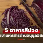 5 อาหารสีม่วง ขึ้นชื่อเป็น ราชาแห่งสารต้านอนุมูลอิสระ