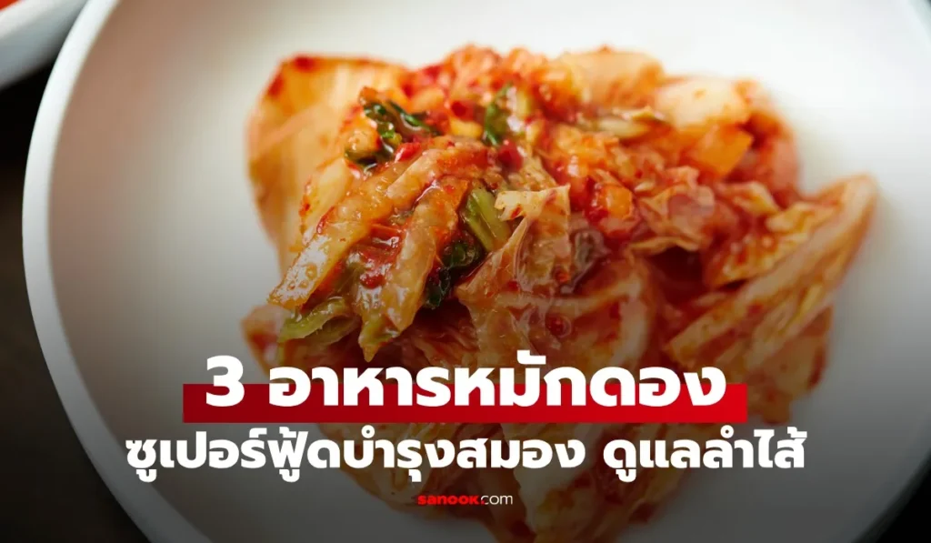 3 อาหารหมักดอง ซูเปอร์ฟู้ดบำรุงสมอง ดูแลลำไส้ ดีต่อร่างกาย