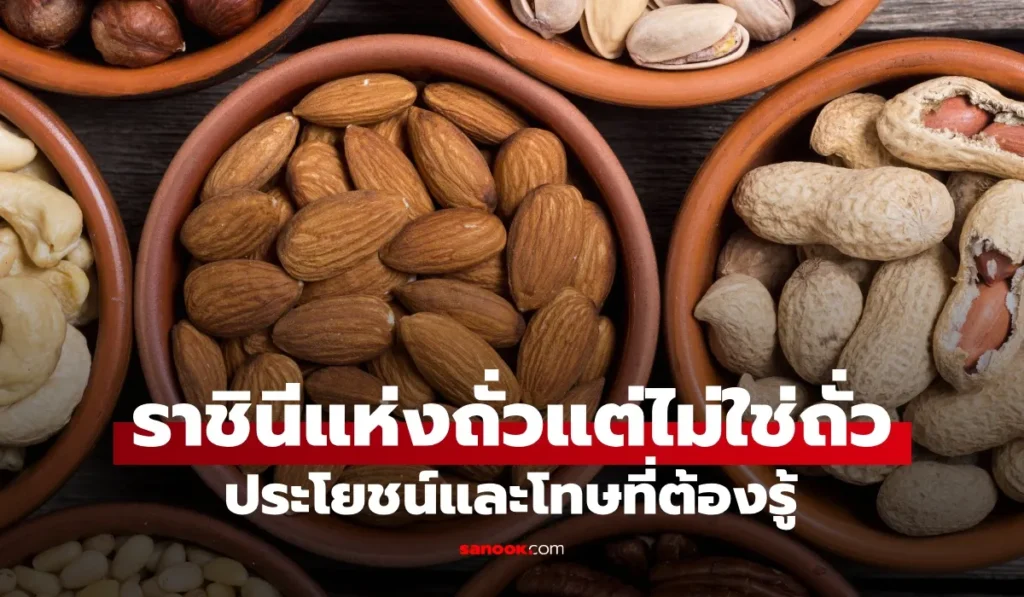 ราชินีแห่งถั่ว ทั้งที่จริงๆ ไม่ใช่ถั่ว ประโยชน์และโทษ